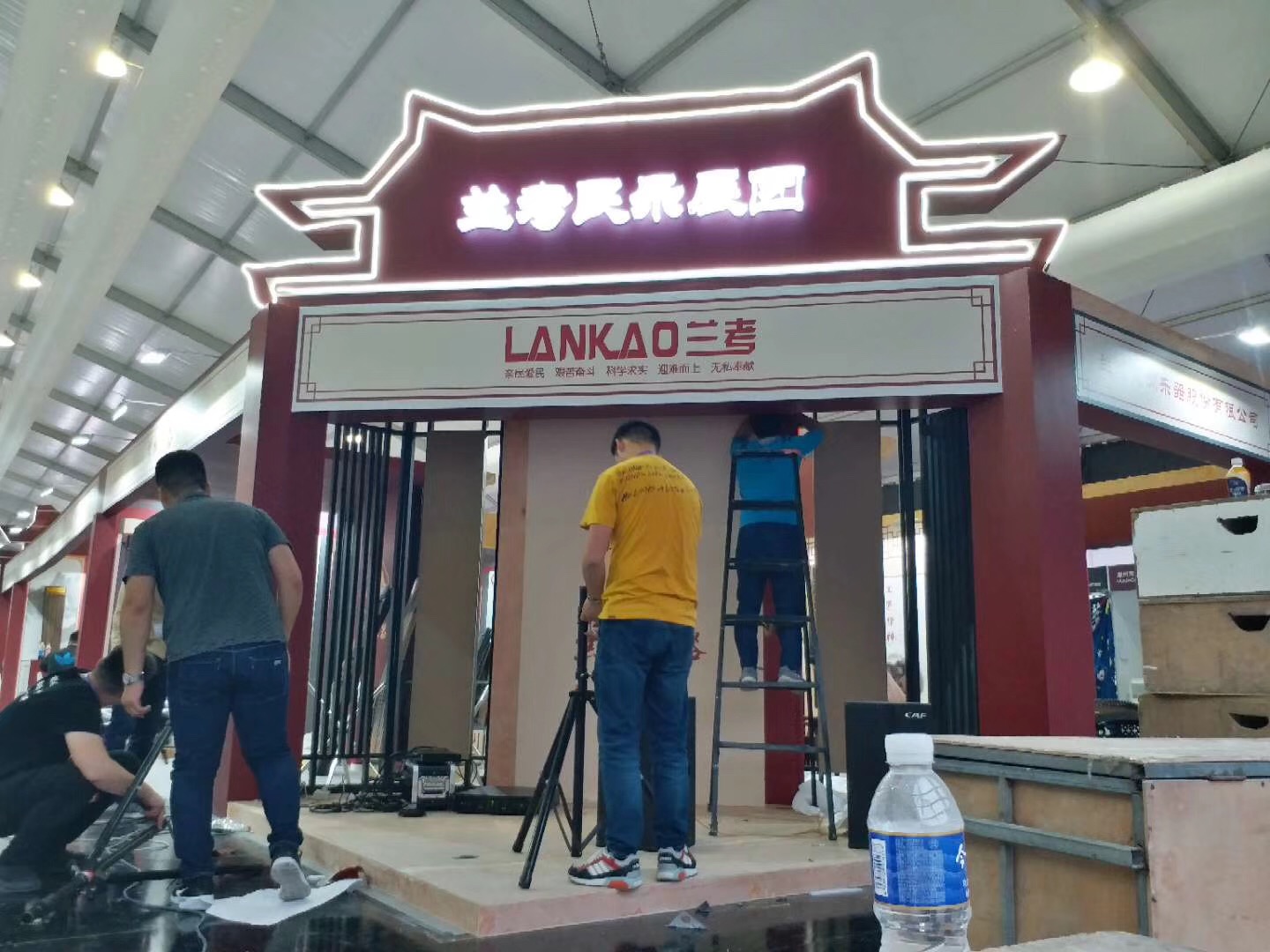 蘭考民樂展臺(tái)——樂器展展位搭建