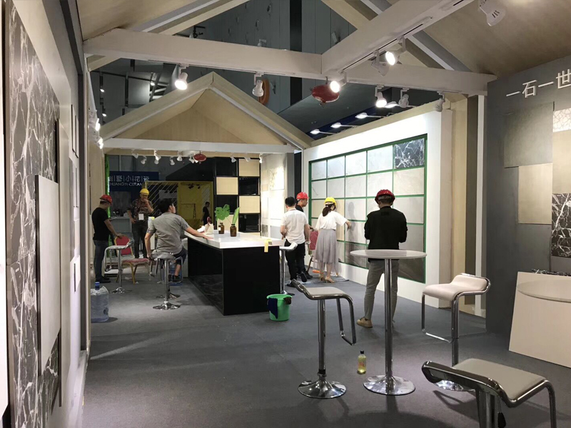 潭州瑞成—陶瓷展展臺施工布置 潭州瑞成—陶瓷展展臺施工布置