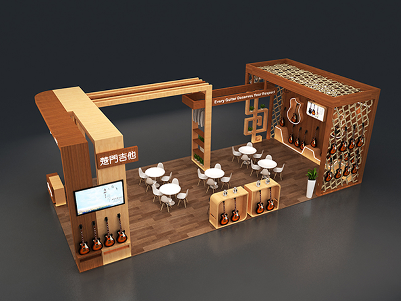 楚門吉他——樂(lè)器展設(shè)計(jì)搭建