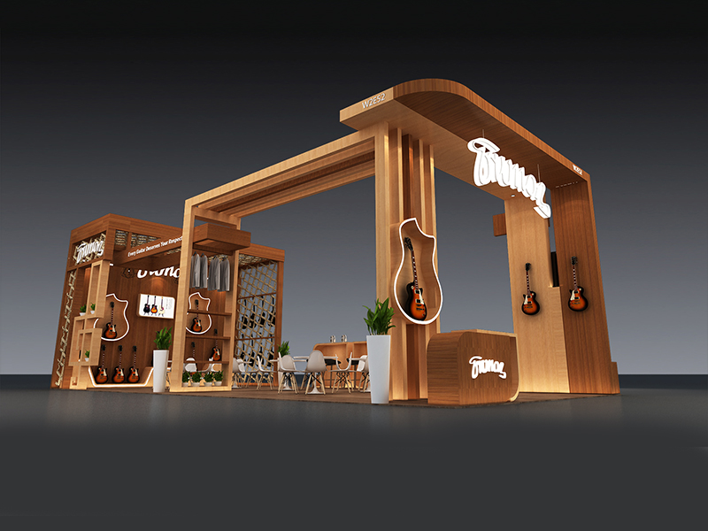 楚門吉他——樂(lè)器展設(shè)計(jì)搭建